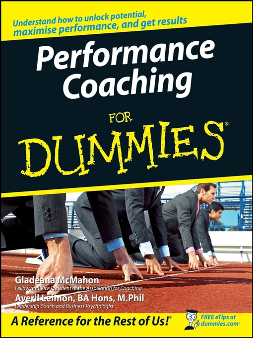 Title details for Performance Coaching For Dummies by Gladeana McMahon - Available